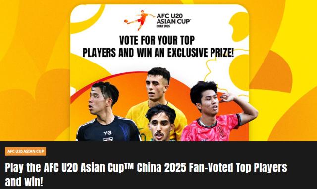 蒯纪闻刘诚宇入选亚洲杯MVP候选 日本仅1人入围