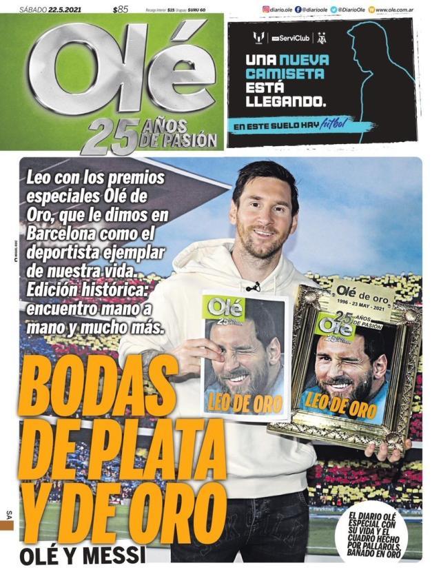 百家乐官网-梅西致敬《奥莱报》25周年 体育报道不会被算法取代